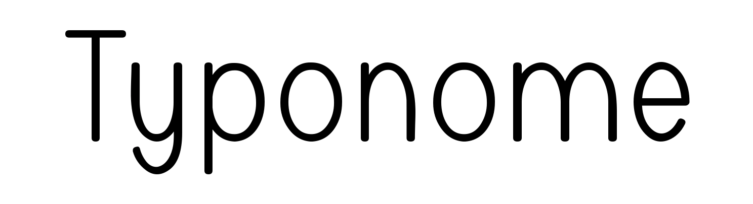 Typonome